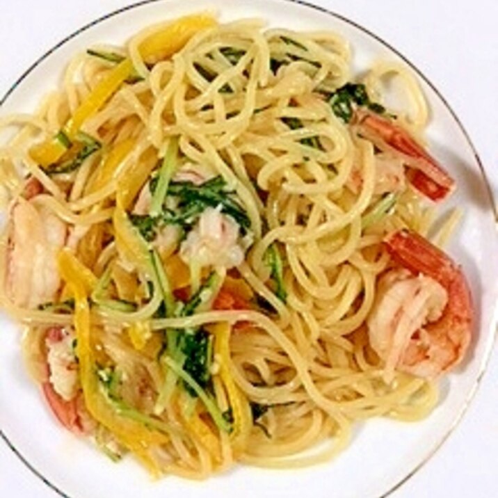 海老とパプリカのにんにくクリームパスタ レシピ 作り方 By 2727椿 楽天レシピ 海老とパプリカのにんにくクリームパスタ レシピ 作り方 By 2727椿 楽天レシピ